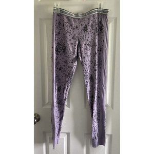 Victoria Secret Sleepwear Pants Size Medium Purple  and Black Winter